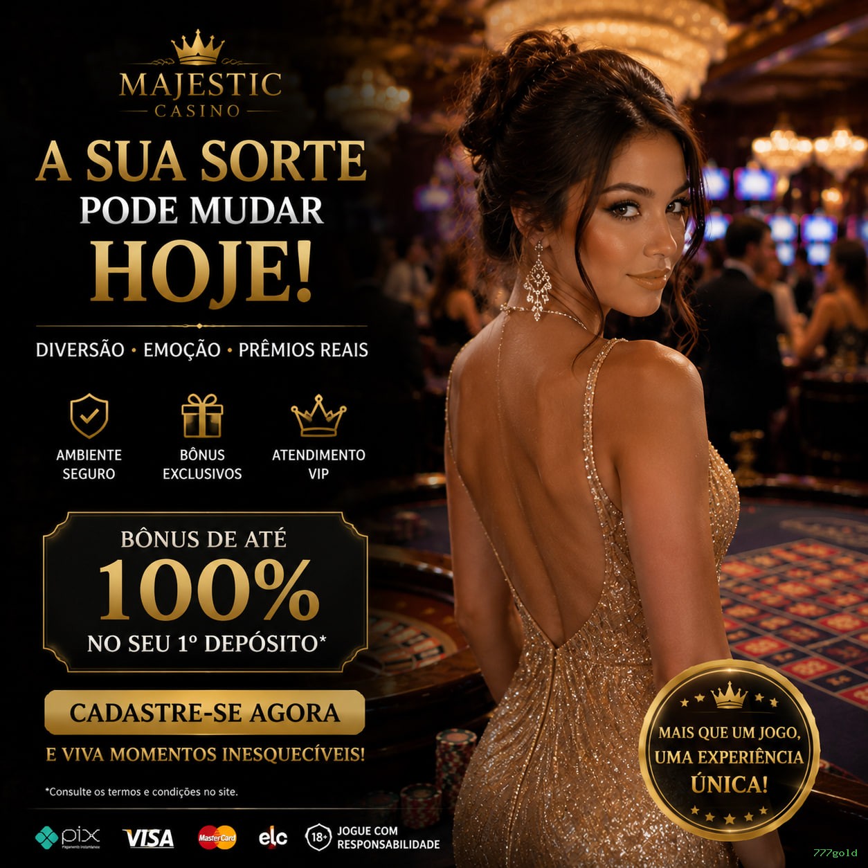 Cashback VIP 777gold - reembolso semanal